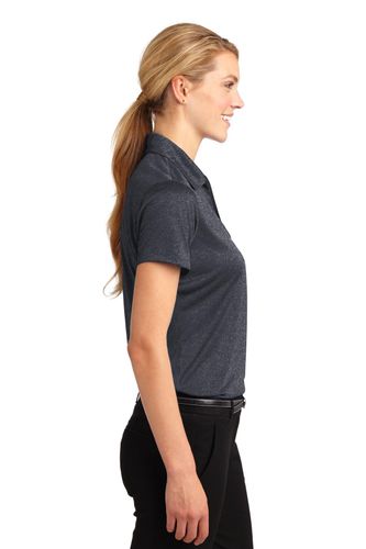 Sport-Tek Ladies Heather Contender Polo image thumbnail