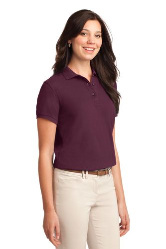 Port Authority Ladies Silk Touch Polo image thumbnail