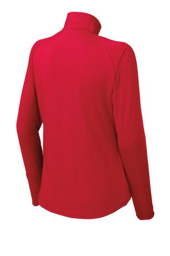 Sport-Tek Ladies Sport-Wick Stretch 1/4-Zip Pullover image thumbnail