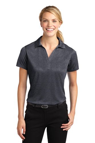 Sport-Tek Ladies Heather Contender Polo image thumbnail