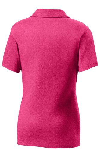 Sport-Tek Ladies Heather Contender Polo image thumbnail