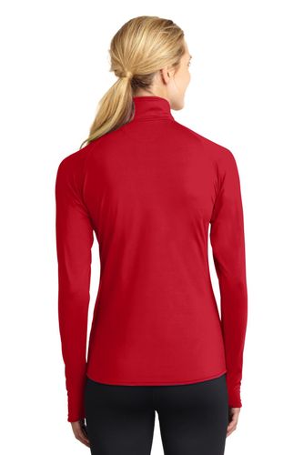 Sport-Tek Ladies Sport-Wick Stretch 1/4-Zip Pullover image thumbnail