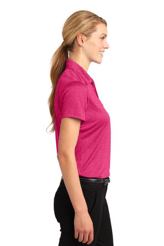 Sport-Tek Ladies Heather Contender Polo image thumbnail
