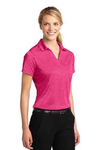 Sport-Tek Ladies Heather Contender Polo image thumbnail