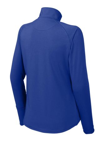 Sport-Tek Ladies Sport-Wick Stretch 1/4-Zip Pullover image thumbnail
