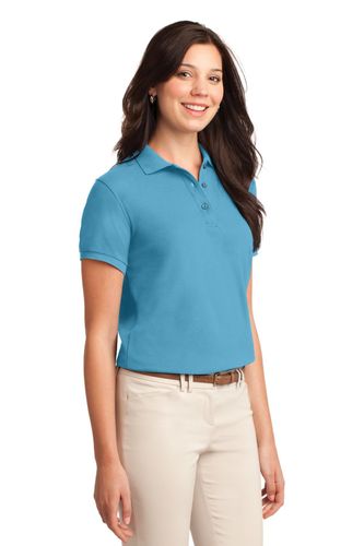 Port Authority Ladies Silk Touch Polo image thumbnail