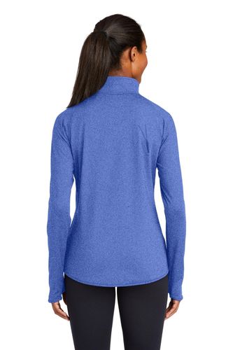 Sport-Tek Ladies Sport-Wick Stretch 1/4-Zip Pullover image thumbnail