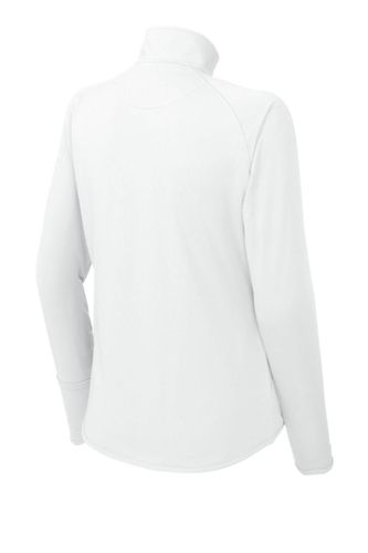 Sport-Tek Ladies Sport-Wick Stretch 1/4-Zip Pullover image thumbnail