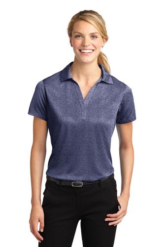 Sport-Tek Ladies Heather Contender Polo image thumbnail