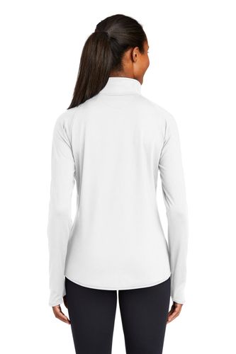 Sport-Tek Ladies Sport-Wick Stretch 1/4-Zip Pullover image thumbnail