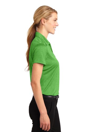 Sport-Tek Ladies Heather Contender Polo image thumbnail