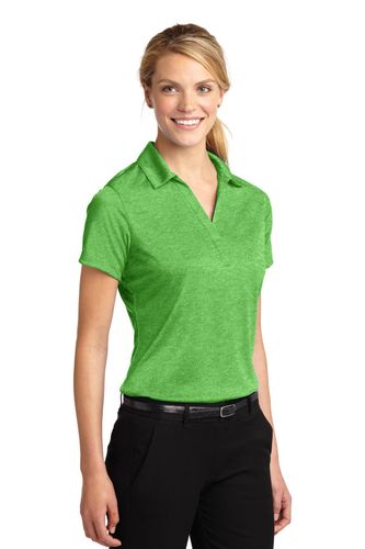 Sport-Tek Ladies Heather Contender Polo image thumbnail