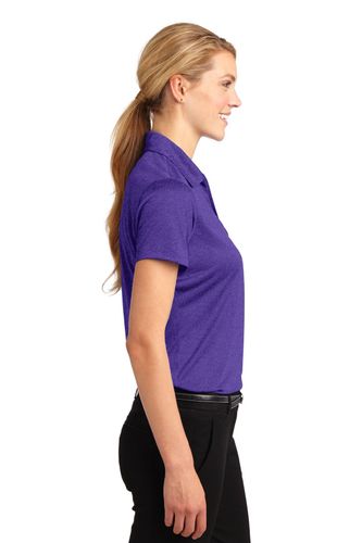 Sport-Tek Ladies Heather Contender Polo image thumbnail