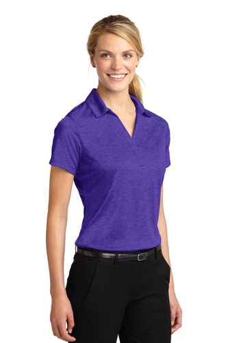 Sport-Tek Ladies Heather Contender Polo image thumbnail