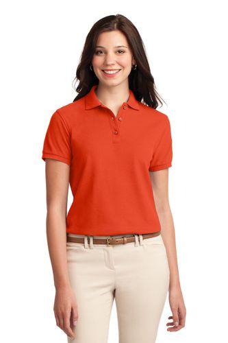 Port Authority Ladies Silk Touch Polo image thumbnail