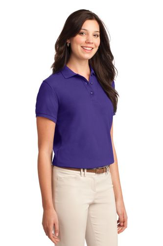Port Authority Ladies Silk Touch Polo image thumbnail