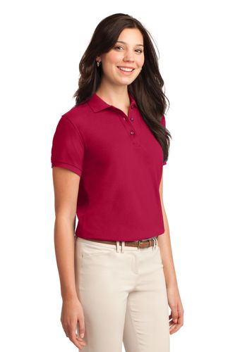 Port Authority Ladies Silk Touch Polo image thumbnail