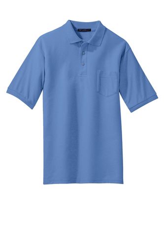 Port Authority Tall Silk Touch Polo with Pocket image thumbnail