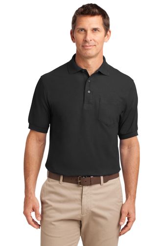 Port Authority Tall Silk Touch Polo with Pocket image thumbnail