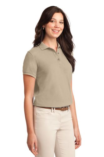 Port Authority Ladies Silk Touch Polo image thumbnail