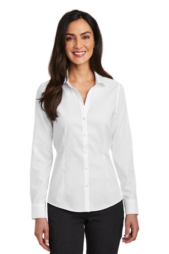 Red House Ladies Pinpoint Oxford Non-Iron Shirt image thumbnail