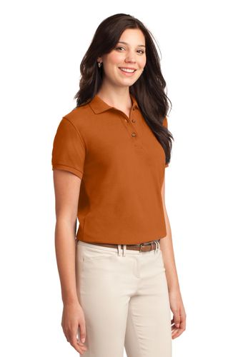 Port Authority Ladies Silk Touch Polo image thumbnail