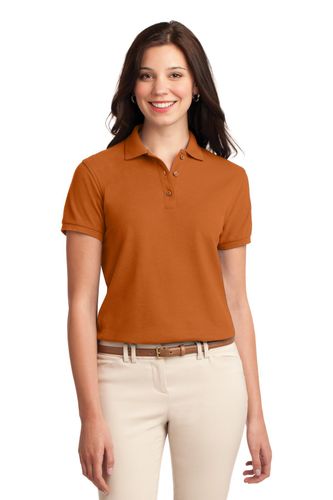 Port Authority Ladies Silk Touch Polo image thumbnail