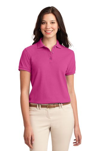 Port Authority Ladies Silk Touch Polo image thumbnail