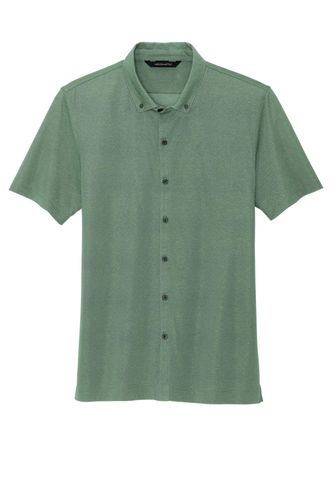 Mercer+Mettle Stretch Pique Full-Button Polo image thumbnail