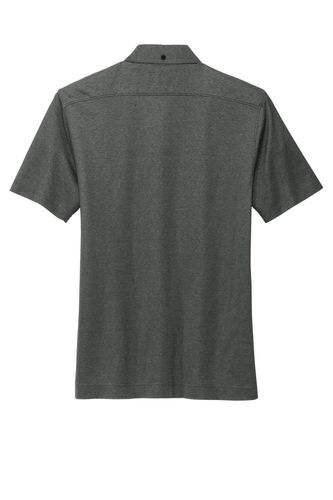 Mercer+Mettle Stretch Pique Full-Button Polo image thumbnail