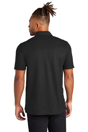 Mercer+Mettle Stretch Pique Full-Button Polo image thumbnail