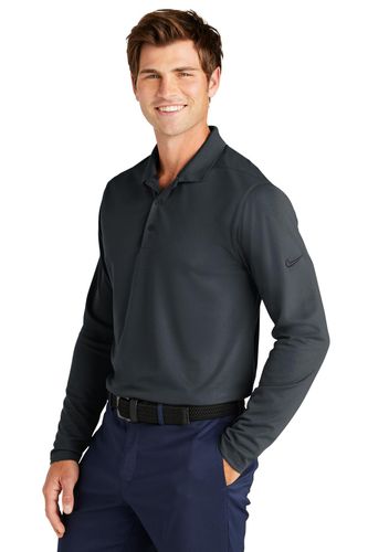 Nike Dri-FIT Micro Pique 2.0 Long Sleeve Polo  image thumbnail