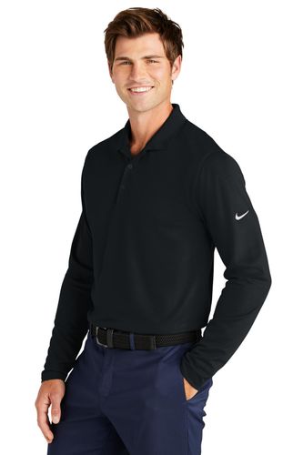 Nike Dri-FIT Micro Pique 2.0 Long Sleeve Polo  image thumbnail