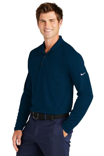 Nike Dri-FIT Micro Pique 2.0 Long Sleeve Polo  image thumbnail
