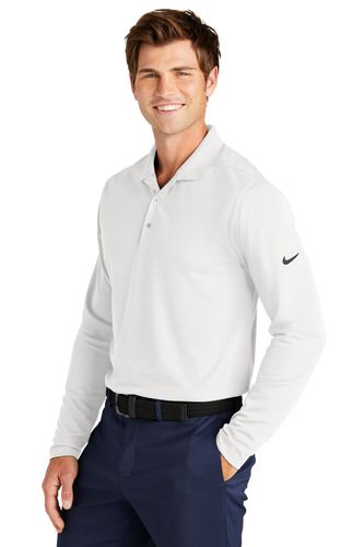 Nike Dri-FIT Micro Pique 2.0 Long Sleeve Polo  image thumbnail