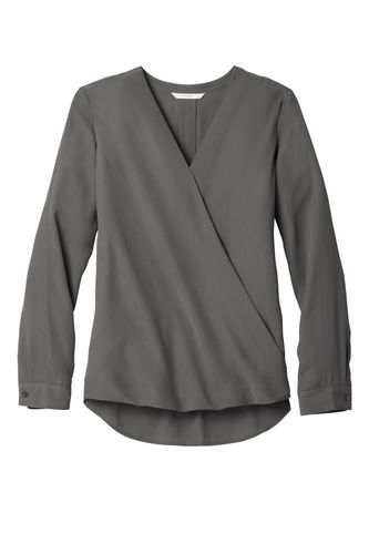 Port Authority Ladies Wrap Blouse image thumbnail