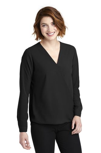 Port Authority Ladies Wrap Blouse image thumbnail