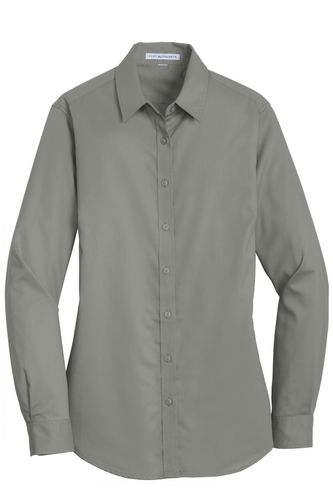 Port Authority Ladies SuperPro Twill Shirt image thumbnail