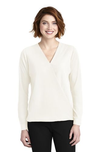Port Authority Ladies Wrap Blouse image thumbnail