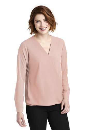 Port Authority Ladies Wrap Blouse image thumbnail