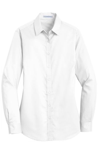 Port Authority Ladies SuperPro Twill Shirt image thumbnail