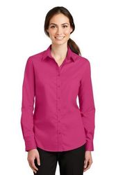 Image of Port Authority Ladies SuperPro Twill Shirt