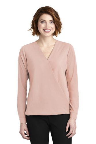 Port Authority Ladies Wrap Blouse image thumbnail