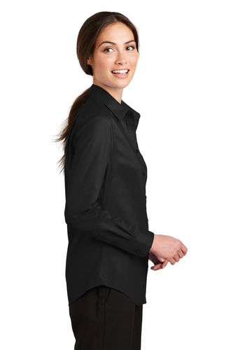 Port Authority Ladies SuperPro Twill Shirt image thumbnail