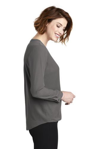 Port Authority Ladies Wrap Blouse image thumbnail