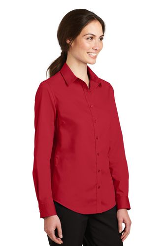 Port Authority Ladies SuperPro Twill Shirt image thumbnail