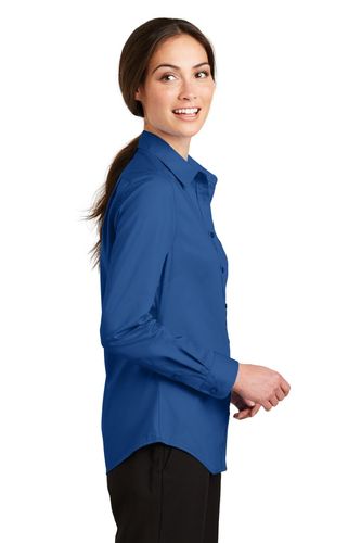 Port Authority Ladies SuperPro Twill Shirt image thumbnail