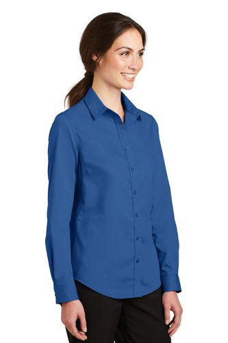 Port Authority Ladies SuperPro Twill Shirt image thumbnail