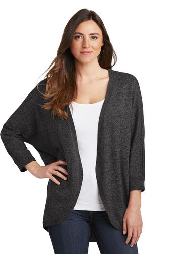 Port Authority Ladies Marled Cocoon Sweater image thumbnail