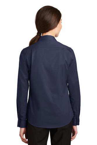 Port Authority Ladies SuperPro Twill Shirt image thumbnail